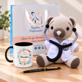 Oso taza bolígrafo