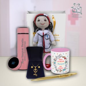 Muñeca termo taza acero lápicero