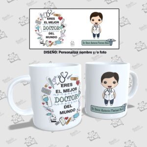 tasa personalizada para medico