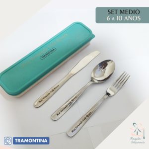 set cubiertos tramontina