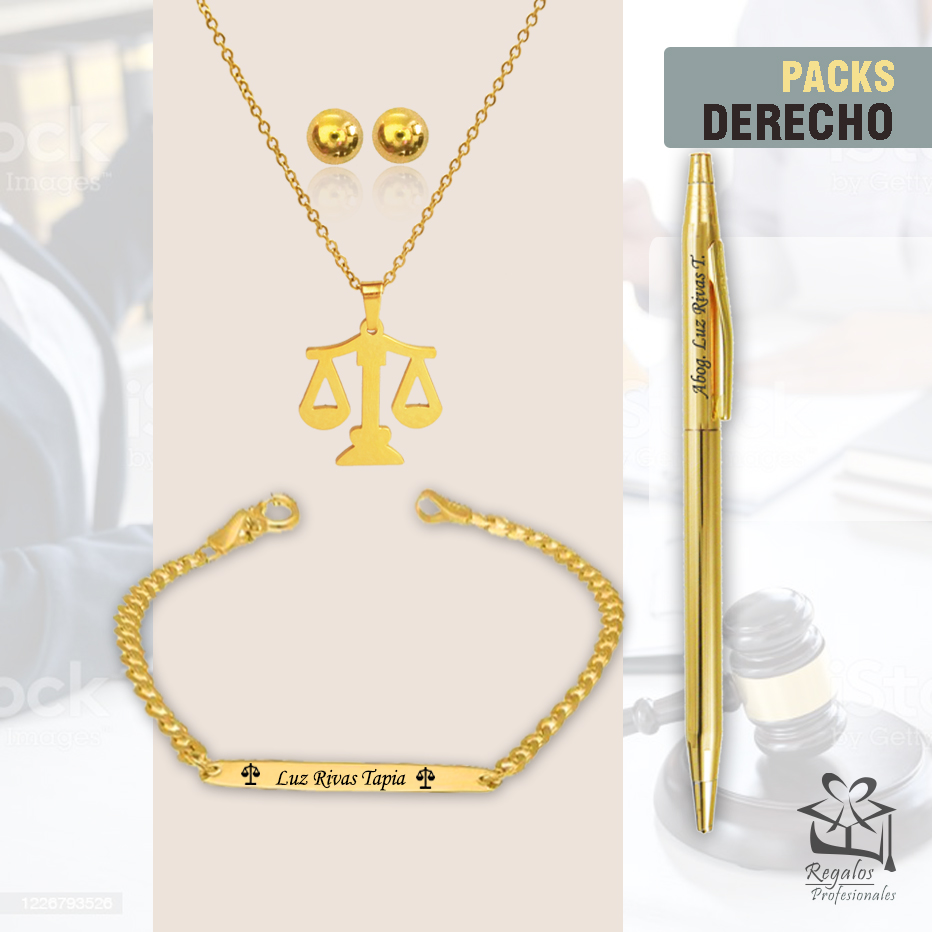 Set dorado derecho
