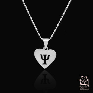 Collar Love Psicóloga de plata