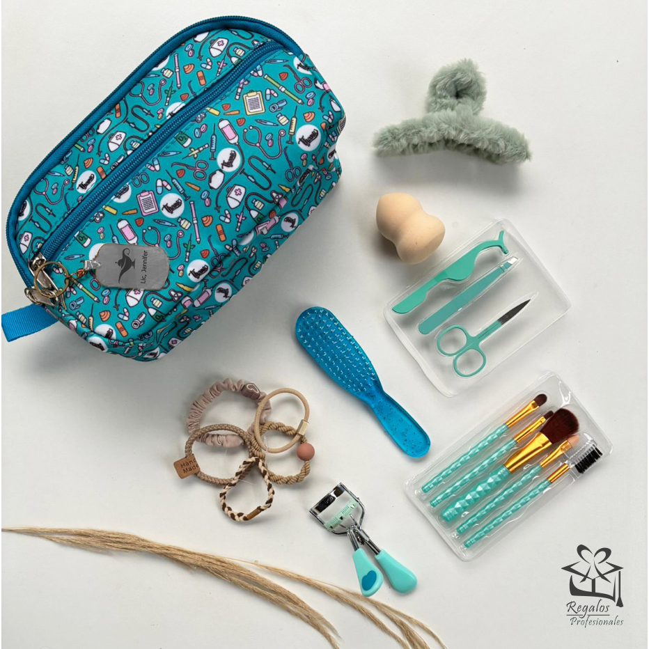 Set neceser accesorios maquillaje enfermera - Imagen 2