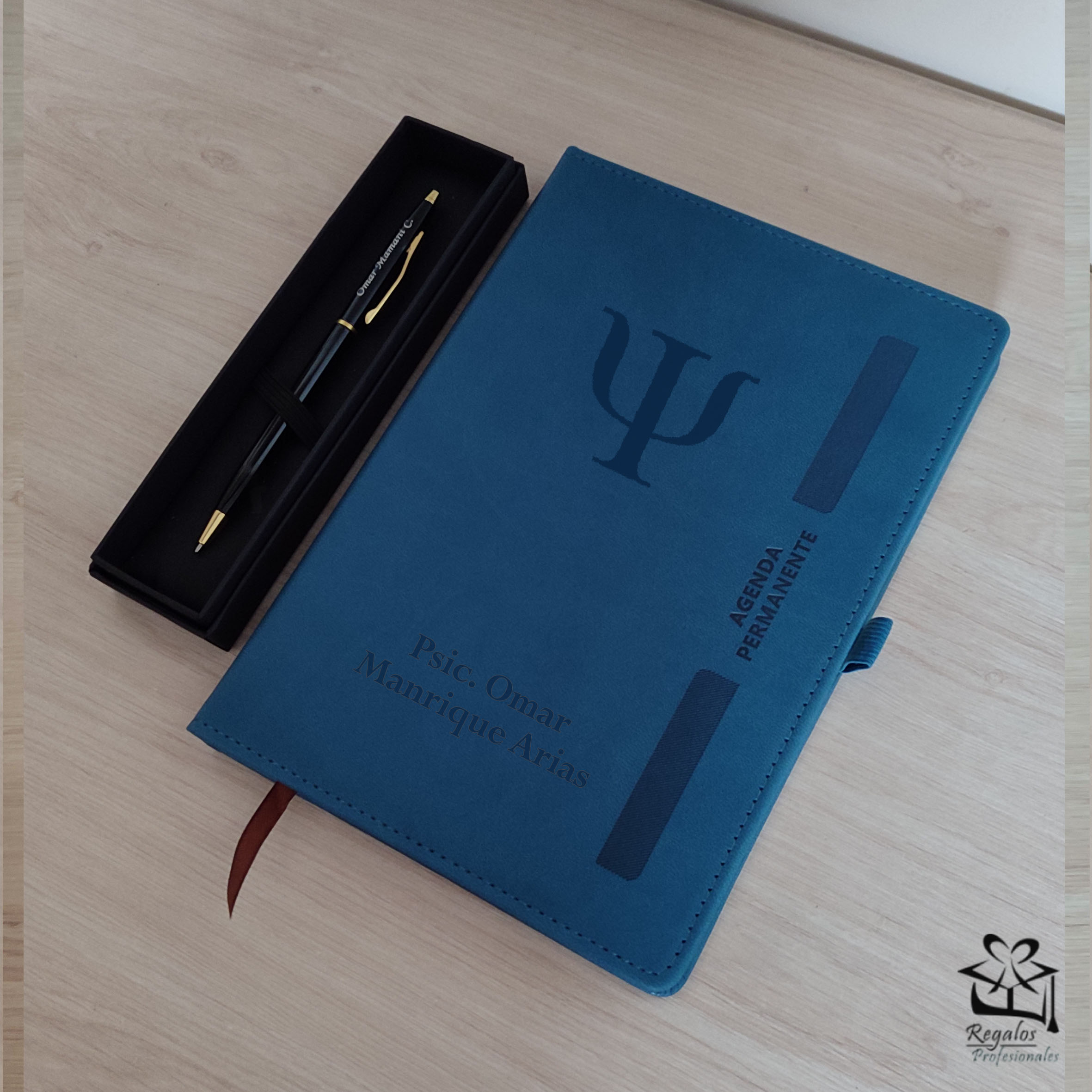 Set de libreta y bolígrafo personalizados - Imagen 2