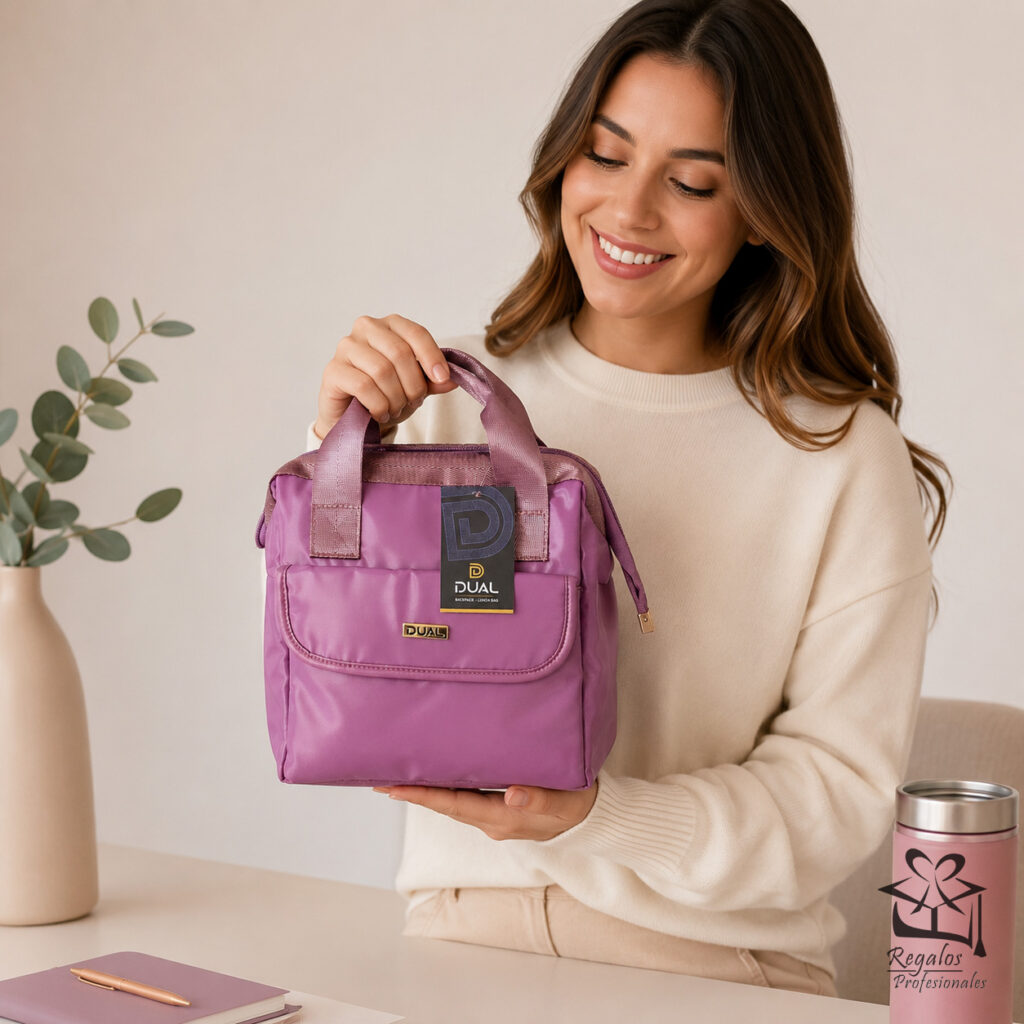 Lonchera térmica elegante para mujer