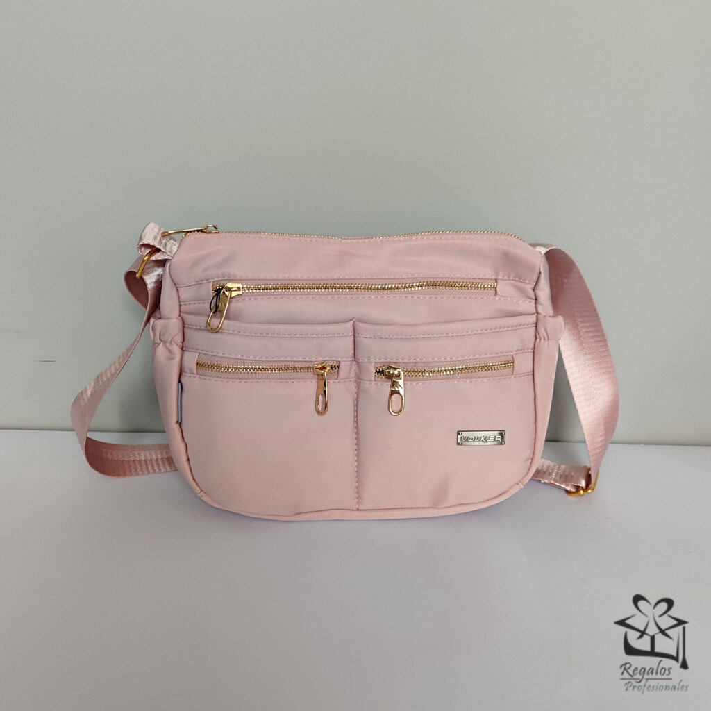 Cartera rosa elegante