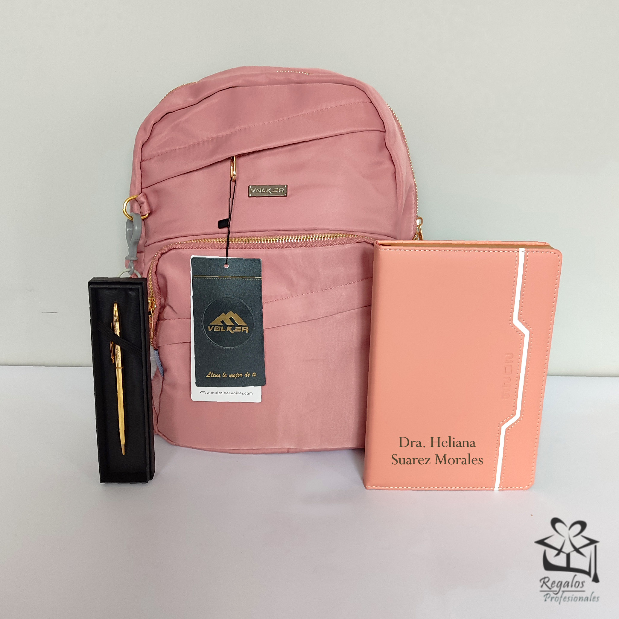 Set con Mochila , Agenda 2026 y Bolígrafo