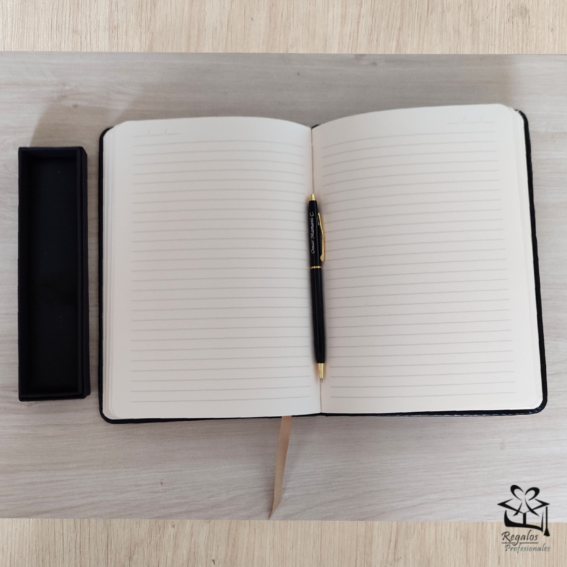 Set de libreta y bolígrafo personalizados - Imagen 3