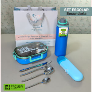 🎒 Set Escolar Secundaria Personalizado
