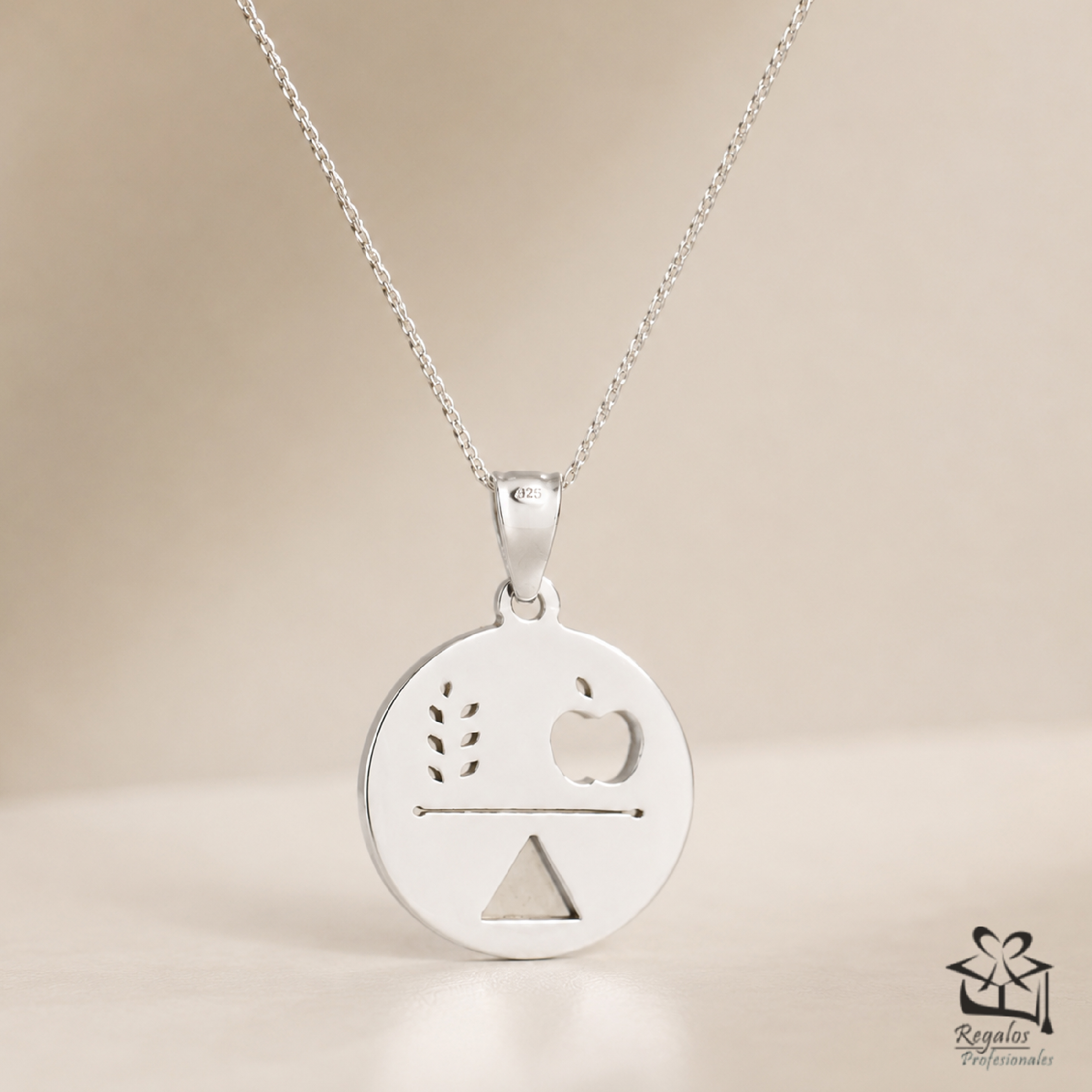 Collar de Plata para Nutricionista - Imagen 2