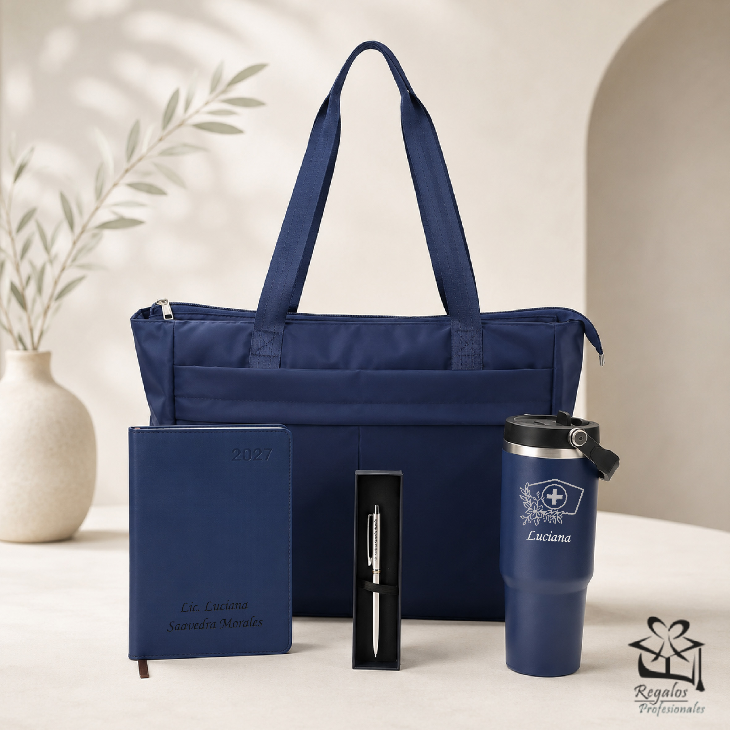 Set Azul Vital Nurse con agenda 2027
